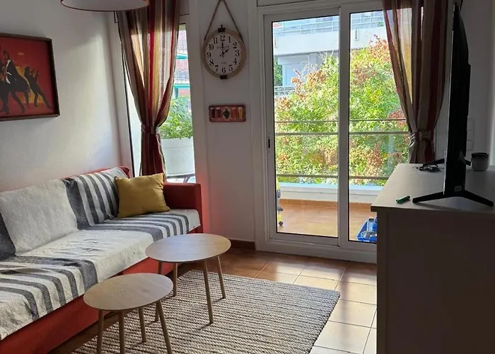 Apartamento Con Piscina, A 100M De La Playa 公寓 滨海略雷特